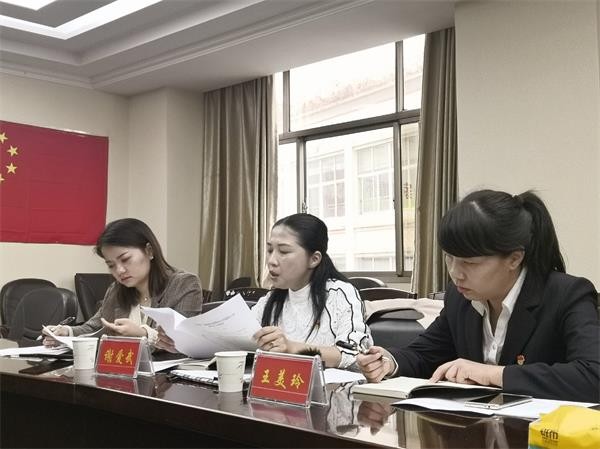 区委第二巡察组长谢爱武讲话