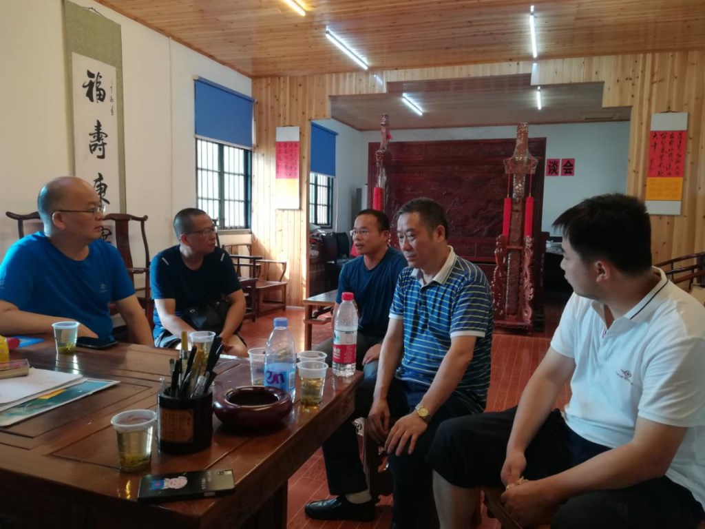 7.11王顺安深入仙庾镇调研古建筑安全保护工作