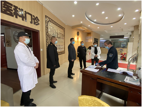 卫健局开展医疗机构疫情防控检查