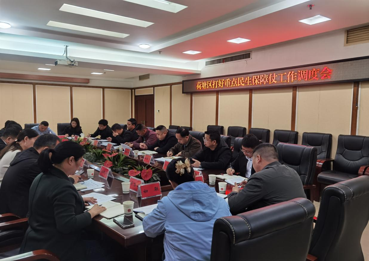 民生保障仗调度会